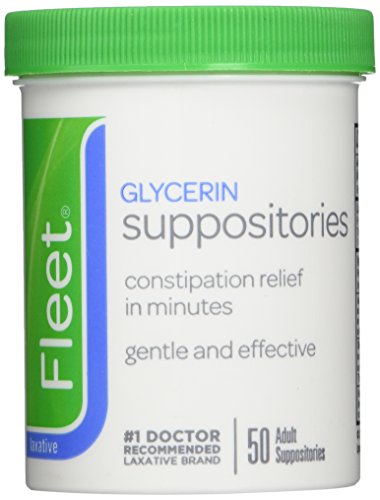 Fleet Glycerin Suppositories -- 50 Suppositories