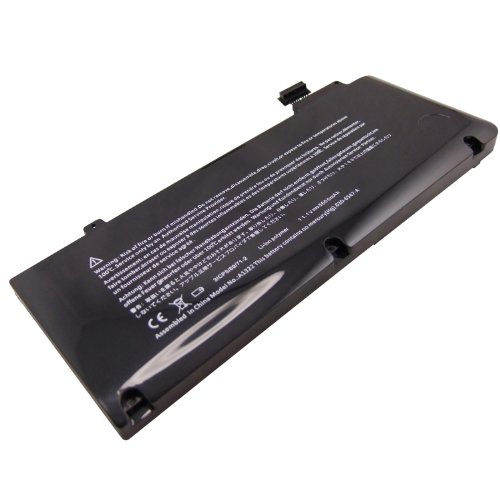 APPLE compatible 6-Stall 11.1V 4400mAh High Capacity Generic Replacement Laptop Battery for MacBook Pro 13 MB990J/A,MacBook Pro 13 MB990LL/A,MacBook Pro 13 MB990TA/A,MacBook Pro 13 MB990ZP/A