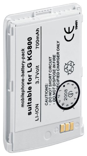 1aTTack  Ersatzakku f&uuml;r LG KG800 (chocolate) weiss 700 mAh LI Preisvergleich