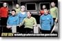 Star Trek Poster ~ Kirk, Spock, Sulu ~ Original 70's TV Cast ~ 24x36"