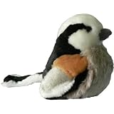 RSPB Long-tailed Tit Plush Soft Toy Bird With Authentic Sound