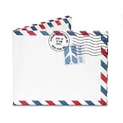 Postal Envelope Airmail wallet design