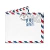 Air Mail Par Avion Tyvek Mighty Wallet - 8x10 cm