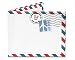 Air Mail Par Avion Tyvek Mighty Wallet - 8x10 cm