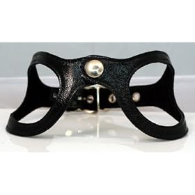 Recycled Leather Eco Friendly Step-In Dog Harness by Scrappy Pet