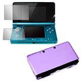 GTMax Dark Purple Aluminum Hard Metal Cover Case + Clear LCD Screen Protect ....