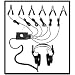 Steelman 6600 - ChassisEar Squeak and Rattle Finder - Multi Mic Stethoscope - Steelman - 6600