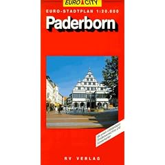 Paderborn, Delbr�ck, Salzkotten, Bad Lippspringe 1 : 20 000. RV Euro City. Euro- Stadtplan