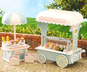Buy Sylvanian Families - Ice Cream Cart online at Discounted New and Used prices. Delivered to your door with Childrens Toyshop.com