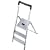 Aluminium Stepladders - 3 Step
