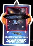 STAR TREK - Next Generation - PORCELAIN Trading Card - U.S.S. ENTERPRISE NCC-1701-D