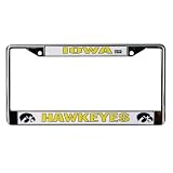 Express Iowa Hawkeyes Chrome License Plate Frame