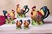7 PC. ROOSTER TABLETOP SET