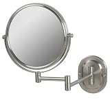 Jerdon 8 Makeup Vanity Mirror, Nickel, Dual Arm, Wall Mount, 7X Optics Reviews 415C3HtbAcL. SL160 Jerdon 8 Makeup Vanity Mirror, Nickel, Dual Arm, Wall Mount, 7X Optics Reviews