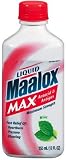  : Liquid Maalox, Maximum Strength, Multi Symptom Antacid & Antigas, Mint, 12-Ounce (Pack of 3)