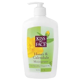 Kiss My Face Honey & Calendula lotion is the bomb