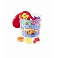 Learning Resources Jumbo Lowercase Magnetic Letters, Set of 40