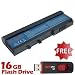 Battpit&trade; Laptop / Notebook Battery Replacement for Acer TravelMate 6290 (6600mAh / 73Wh) with 