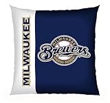 Biederlack Milwaukee Brewers 27 Vertical Stitch Floor Pillow