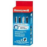 Honeywell HRF-B2, Household Odor & Gas Reducing Pre-filter - 2 Pack