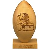 Gridworks Tennessee Volunteers Engraved Wood Football