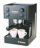 Saeco Classico in Black Espresso and Cappuccino Machine Saeco Classico in Black Espresso and Cappuccino Machine