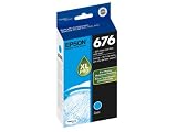 Epson DURABrite Ultra 676 Inkjet Cartridge (Cyan) (T676XL220)