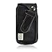 Turtleback Fitted Case Made for LG A380 Phone Black Leather Rotating Removable Belt Clip Made in USA