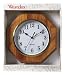 GENERAL 46082 WESTCLOX MIDDLETON QUARTZ CLK HONEY PINE OCTAGON