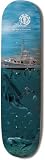 Element Live Free Or Die Dolphins 8-Inch Featherlight Skateboard Deck