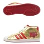 MENS ADIDAS PRO MODEL (071479) (10 D(M) US, METGOL/REDSLD/RUNWHT)
