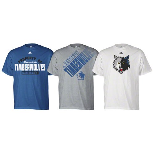 Minnesota Timberwolves Triple Threat T-Shirt Combo Pack