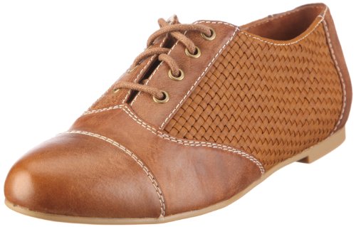 Buffalo London 210-4669 IBIZA LEATHER TAN 66 116717, Damen Halbschuhe, Braun (TAN 66), EU 40