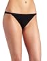 ExOfficio Women's String Bikini,Black,X-Small
