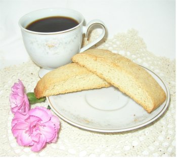 8 Pieces Milk Chocolate Frosted CINNAMON SUGAR Biscotti by Peggy