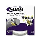 Gamma Duraspin Wearguard 15L Tennis String (White) - 1 set