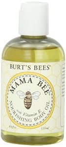 Burt's Bees Mama Bee Nourishing Body Oil with Vitamin-E, 4 Fluid Ounce