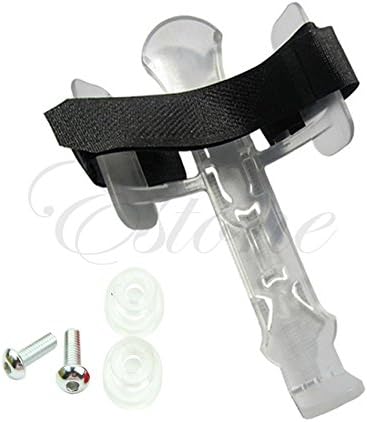 Adjustable Plastic Bike Bicycle Cycling Water Bottle Rack Cup Cage Holder+Screws Clear