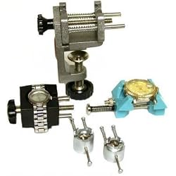 5 Pocket Watch & Movement Vise Holder Tools