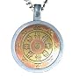 Buddhist Dharma Wheel Talisman Amulet Pendant Necklace