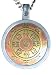 Buddhist Dharma Wheel Talisman Amulet Pendant Necklace