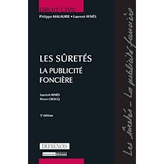 Les s�ret�s : La publicit� fonci�re