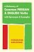 Book A Dictionary of Common Persian And English Verbs: With Synonyms & Examples