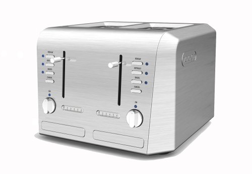 DeLonghi CTH4003 Pro-Metal 4-Slice Toaster