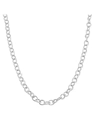 Sterling Silver 3.3-mm Open Cable Chain
