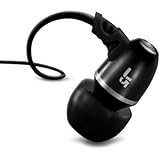 JLab JBuds J5 Metal Earbuds Style Headphones (Black Pearl)