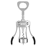 Ipow Stainless Steel Red Wine Beer Bottle Opener Wing Corkscrew