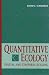 Book Quantitative Ecology: Spatial and Temporal Scaling