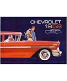 IMAGE OF 1958 CHEVORLET STATION WAGON Sales Brochure Book