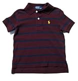 415Cg4qUk3L. SL160  Polo Ralph Lauren Ivy Row Mesh Polo (10/12 (Medium), Wine/Navy) Reviews